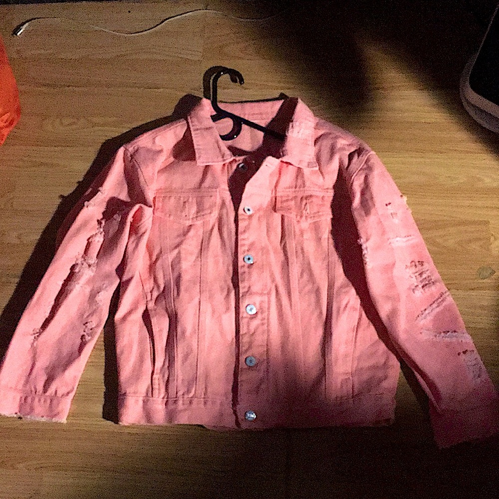 Pink Jean Jacket